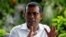 FILE - Maldives' former president Mohamed Nasheed speaks during an interview with Reuters in Colombo, Sri Lanka, June 4, 2018. 