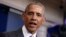 President Barack Obama speaks during the final press briefing for White House press secretary Josh Earnest, Jan. 17, 2017, in the briefing room of the White House in Washington.