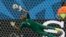 Costa Rica's goalkeeper Keilor Navas makes a save on a penalty kick by Greece's Theofanis Gekas (unseen) during the penalty shootout at the Pernambuco arena in Recife, June 29, 2014.