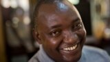 Gambian President-elect Adama Barrow sits for an interview with the Associated Press at his residence in Yundum, Gambia, Dec. 3, 2016.