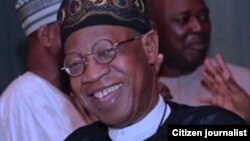  Lai Muhammad ministan watsa labaran Nigeria