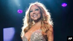 Mariah Carey at the 2016 Essence Festival in New Orleans.