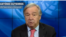 ကုလသမဂ္ဂ အတွင်းရေးမှူးချုပ် Antonio Guterres  ဇွန်လ ၁၅ ရက်နေ့တုန်းက မိန့်ခွန်းပြောနေစဉ် 