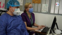 La doctora venezolana Krisell Contreras se contagió de coronavirus mientras trabajaba como infectóloga en un hospital en Cúcuta, Colombia. [Foto: Hugo Echeverry/VOA]