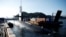 2023년 7월 19일, 미 해군의 탄도미사일 잠수함 ‘켄터키함(USS Kentucky)’이 한국 부산 해군기지에 정박해 있다.