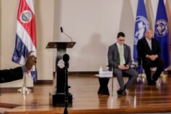 Protocolo de Salud por pandemia se han reforzado incluso en conferencia en de prensa de Casa Presidencial. Foto: Casa Presidencial - Cortesía.