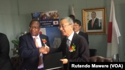 Mthuli Ncube & Japanese envoy