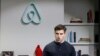 FILE -Airbnb co-founder and CEO Brian Chesky speaks during an announcement in San Francisco. Airbnb on Sept. 8 apologized for its slow response to accusations of racism and outlined new policies to combat the problem, including reducing the prominence of photos in the booking process. 