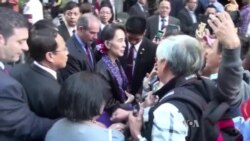 ဒေါ်အောင်ဆန်းစုကြည်အား နယူးယောက် မြန်မာလူထုက ကြိုဆို