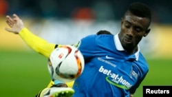 Le footballeur ivoirien Salomon Kalou le 20 avril 2016.