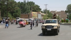 Members of the Taliban drive through the city of Herat, Afghanistan, west of Kabul, Aug. 14.2021, after taking the province from the Afghan government.