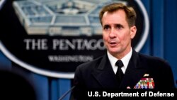 Juru bicara Pentagon Laksamana Muda John Kirby (foto: dok).