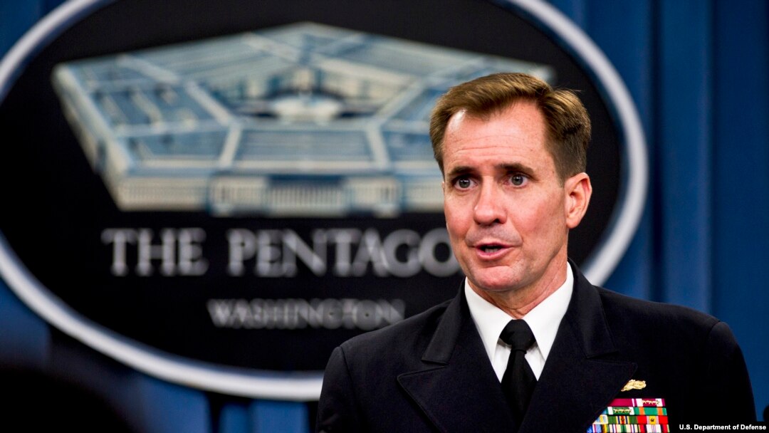 Juru bicara Departemen Pertahanan AS, John Kirby.