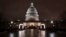Amanecer en el Capitolio luego de que ambas cámaras del Congreso aprobaron el presupuesto hasta septiembre de 2018.