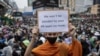 ထိုင်းသံဃာတွေ ဆန္ဒပြပွဲမှာ မပါကြဖို့ ထိုင်းသံဃာ့မဟာနာယကအဖွဲ့ အမိန့်ထုတ်