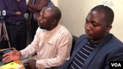 Vaive vatungamiri veZanu PF Youth League, VaGodfrey Tsenengamu naVaLewis matutu.