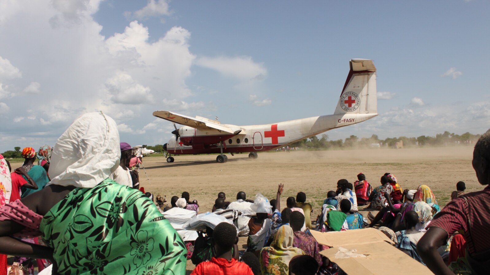 International Committee of the Red Cross, ICRC, has conducted medical evacuations of people wounded in South Sudan's conflict. (Credit: ICRC)