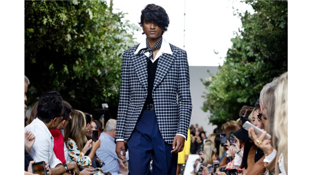 The Michael Kors collection is modeled during Fashion Week in New York, Sept. 11, 2019.