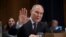 FILE - Environmental Protection Agency Administrator-designate Scott Pruitt testifies on Capitol Hill in Washington, Jan. 18, 2017, at his confirmation hearing before the Senate Environment and Public Works Committee. 