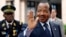FILE - Cameroon's President Paul Biya waves as he arrives at an EU-Africa summit on April 3, 2014, at EU Headquarters in Brussels.