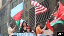 Nyu-Yorkda Türk yürüşündə Azərbaycan sərgisi (VİDEO)