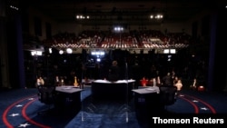FILE PHOTO: FILE PHOTO: 2020 vice presidential debate in Salt Lake City