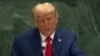 Donald Trump speaks to UNGA. September 23, 2025.
