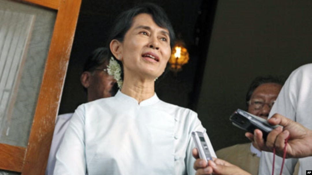 Lãnh tụ đấu tranh cho dân chủ Miến Điện Aung San Suu Kyi