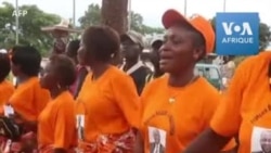 Le KNK en liesse à la présentation de la candidature de l'ancien président François Bozizé