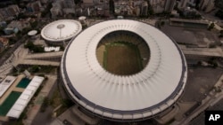 FILE - The Maracana stadium in Rio de Janeiro, Brazil, is shown Feb. 2, 2017.