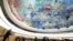 U.N. Human Rights Council ဂျနီဗာအစည်းအဝေးကျင်းပရာ ခန်းမ။