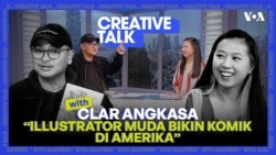 VOA Creative Talk: Clar Angkasa, Illustrator Muda Bikin Komik di Amerika