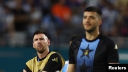 Después de recuperarse de una lesión en la ingle y el muslo, Lionel Messi vuelve a los entrenamientos de la selección argentina antes del crucial partido de cuartos de final de la Copa América contra Ecuador.