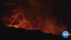 Vulcão entra em erupçao em Goma, RD Congo