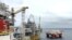 FILE - A view of Equinor's oil platform in Johan Sverdrup oilfield in the North Sea, Norway, Aug. 22, 2018. 