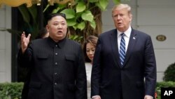 ABŞ prezidenti Donald Tramp və Şimali Koreya lideri Kim Conq Un