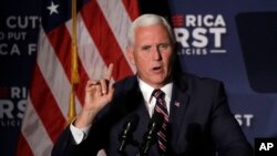 El vicepresidente Mike Pence señaló que el Comando Espacial de Estados Unidos "integrará las capacidades espaciales en todas las ramas del ejército".