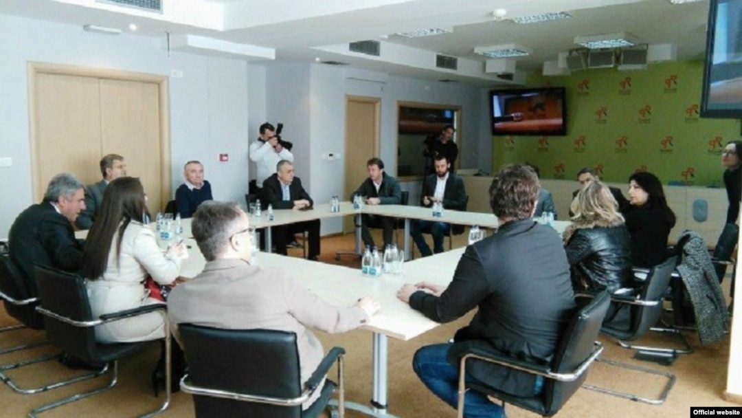 Sastanak crnogorske opozicije (Antena M, rtcg.me)
