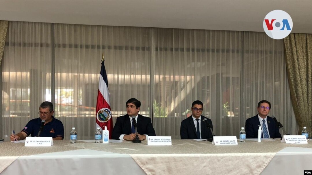El presidente de Costa Rica, Carlos Alvarado, anunció las medidas de tránsito que se aplicarán antes y durante la Semana Santa. [Foto: Gobierno de Costa Rica]