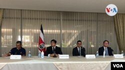 El presidente de Costa Rica, Carlos Alvarado, anunció las medidas de tránsito que se aplicarán antes y durante la Semana Santa. [Foto: Gobierno de Costa Rica]