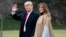 Президент США Дональд Трамп с супругой Меланией (архивное фото)