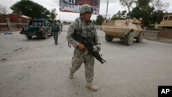 美国士兵在阿富汗