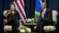Президент США Барак Обама и президент Бразилии Дилма Руссефф. Вашингтон. 29 июня 2015 г.