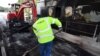 Chaos on French Highways as 'Yellow Vests' Torch Toll Booths