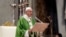 Pope Francis delivers his speech during a Mass for the closing of the synod of bishops in St. Peter's Basilica at the Vatican, Sunday, Oct. 28, 2018.