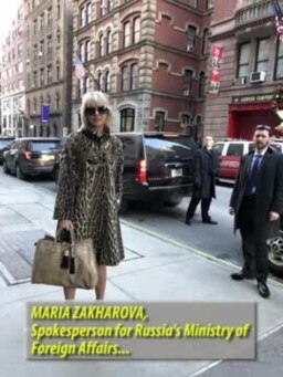 Zakharova Leopard Skin Coat