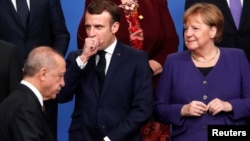 Macron-Erdogan-Merkel