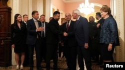 تصویب این طرح همچنین نخستین اقدام قانونی دوحزبی کانگرس در حمایت از اوکراین از زمان تصویب یک بسته کمکی در اپریل ۲۰۲۴ به شمار می‌رود. عکس- آرشیف