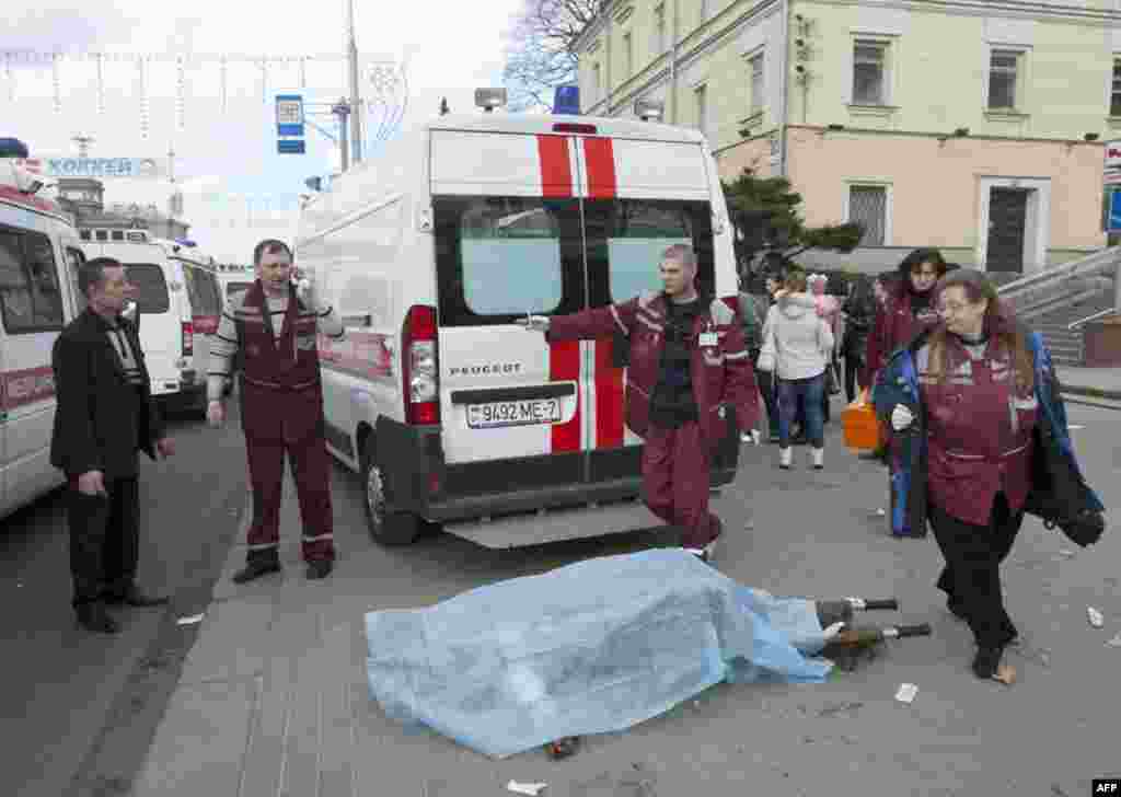 Взрыв в минском метро