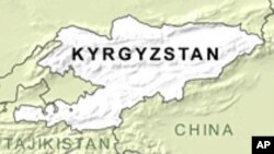 Map of Kyrgyzstan